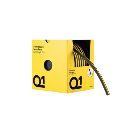 Q1® SE02 Performance Foam Masking Tape, 25 m x 11 mm - Q1 Surface Prep